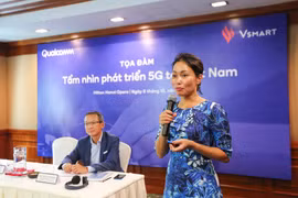 Bà Lê Thị Thu Thủy - Phó Chủ tịch Tập đoàn Vingroup. (Ảnh: Minh Sơn/Vietnam+)