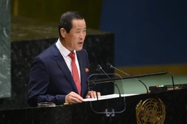 Đại sứ Triều Tiên tại LHQ Kim Song. (Ảnh: AFP/TTXVN)