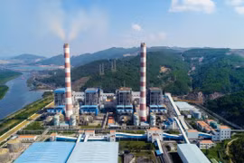 Nhà máy Nhiệt điện Quảng Ninh. (Ảnh: Trung Nguyên-Nguyễn Quý/TTXVN)