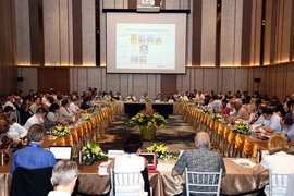 Quang cảnh Phiên họp Hội đồng GEF lần thứ 54. (Ảnh: Trần Lê Lâm/TTXVN)