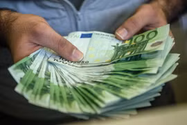 Đồng euro. (Nguồn: AFP/TTXVN)