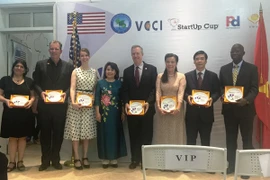 Lễ khai trương trung tâm WECREATE tại Hà Nội. (Ảnh: PV/Vietnam+)