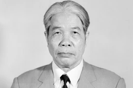 Tổng Bí thư Đỗ Mười (năm 1991). (Ảnh: TTXVN)