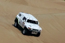 Mẫu xe Toyota FJ Cruiser. (Nguồn: AP)