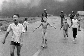Bức ảnh "Em bé napalm". (Ảnh: Huỳnh Công Nick Út).