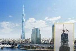 Tháp Tokyo Sky Tree. (Nguồn: Internet)