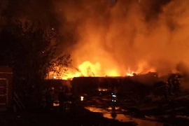 Hiện trường vụ cháy. (Nguồn: mchs.gov.ru)