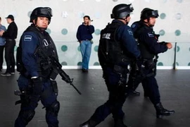 Cảnh sát Mexico. (Nguồn: AFP).