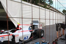 Chuẩn bị cho giải đua. (Ảnh: Kim Yến/Vietnam+)