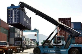 Hoạt động tại cảng Busan. (Nguồn: AFP)