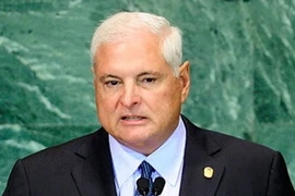 Tổng thống Panama Ricardo Martinelli. (Nguồn: CNN).