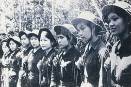 Tiểu đội nữ du kích sông Hương. Ảnh tư liệu. (Nguồn: thuathienhue.gov.vn)