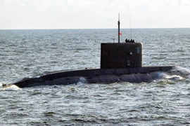 Tàu ngầm Hà Nội - Kilo 636. (Nguồn: itar-tass.com)