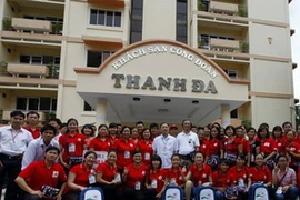 Các đại biểu dự hội trại. (Ảnh: Hoàng Hải/Vietnam+)