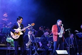 Đêm nhạc jazz “Quyền Văn Minh và những người bạn” năm 2010. Ảnh minh họa. (Ảnh: Phương Hoa/TTXVN)