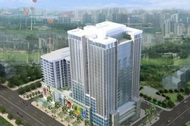 Phối cảnh trung tâm thương mại chợ Mơ. (Ảnh: Thu Hằng/Vietnam+)