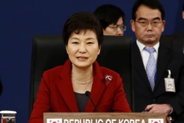 Tổng thống Hàn Quốc Park Geun-hye. (Nguồn: AFP/TTXVN)