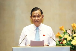 Bộ trưởng Bộ nội vụ Nguyễn Thái Bình. (Ảnh: Phương Hoa/TTXVN)