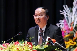Trưởng ban Tổ chức Trung ương Tô Huy Rứa. (Ảnh: Lan Anh/TTXVN)