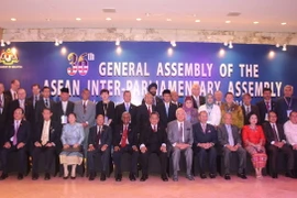 Các Trưởng đoàn và các đại biểu tham dự AIPA-36. (Ảnh: Dung Giáp/TTXVN)