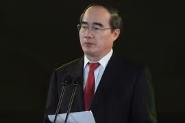 Chủ tịch Ủy ban Trung ương Mặt trận Tổ quốc Việt Nam Nguyễn Thiện Nhân. (Ảnh: Nguyễn Dân/TTXVN)