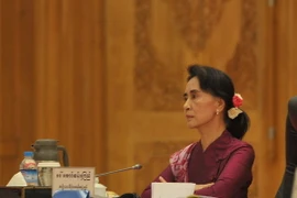 Lãnh đạo phe đối lập, Chủ tịch đảng NLD Aung San Suu Kyi. (Nguồn: AFP/TTXVN)