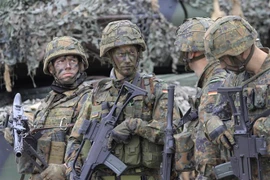 Binh sỹ quân đội Đức. (Ảnh: AFP/TTXVN)