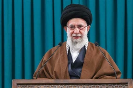Lãnh đạo tối cao Iran Ali Khamenei. (Ảnh: AFP/TTXVN)