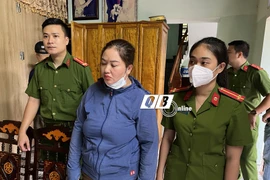 Đối tượng Nguyễn Thị Vân. (Nguồn: baoquangbinh.vn)