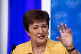 Tổng giám đốc IMF Kristalina Georgieva. (Ảnh: AFP/TTXVN)