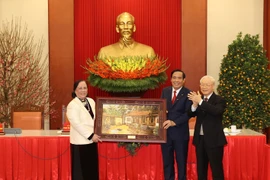 Tổng Bí thư gặp mặt đại biểu dự Đại hội Hội Người cao tuổi Việt Nam