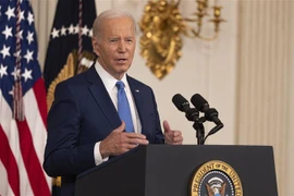 Tổng thống Mỹ Joe Biden. (Ảnh: THX/TTXVN)
