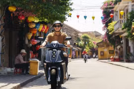 Xe máy điện Vinfast.