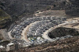 Khu định cư Givat Zeev của Israel ở gần Jerusalem ngày 27/10/2021. (Ảnh: THX/TTXVN)