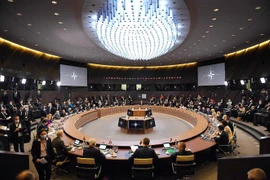 Toàn cảnh cuộc họp cấp ngoại trưởng các nước thành viên NATO tại Brussels, Bỉ ngày 4/3/2022. (Ảnh: AFP/TTXVN)
