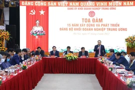 Quang cảnh buổi tọa đàm. (Ảnh: Văn Điệp/TTXVN)