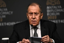 Ngoại trưởng Nga Sergey Lavrov. (Ảnh: AFP/TTXVN)