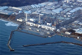 Nhà máy điện hạt nhân Fukushima Daiichi ở tỉnh Fukushima, Đông Bắc Nhật Bản. (Ảnh: Kyodo/TTXVN)