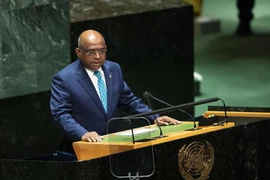 Chủ tịch Đại hội đồng Liên hợp quốc Abdulla Shahid..(Ảnh: THX/TTXVN)
