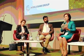 Đại sứ Lê Thị Tuyết Mai phát biểu tại Phiên thảo luận chuyên đề ngày 6/10. (Ảnh: TTXVN phát)