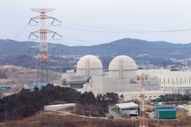 Nhà máy điện hạt nhân Shin Kori ở Ulsan. (Nguồn: Bloomberg)