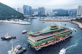 Nhà hàng nổi Jumbo. (Nguồn: ife-mingpao-com)