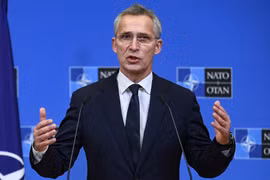 Tổng thư ký NATO Jens Stoltenber. (Ảnh: AFP/TTXVN)