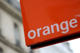 Logo của nhà khai thác viễn thông Pháp Orange tại Paris, Pháp. (Nguồn: Reuters)
