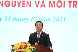 Bộ trưởng Bộ Tài nguyên và Môi trường Trần Hồng Hà. (Ảnh: botruong.monre.gov.vn)