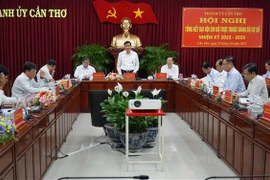 Quang cảnh Hội nghị. (Ảnh: Ngọc Thiện/TTXVN)