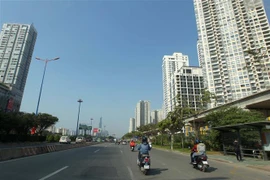 Xa lộ Hà Nội (thành phố Thủ Đức) kết nối với khu trung tâm Thành phố Hồ Chí Minh. (Ảnh: Thanh Vũ/TTXVN)