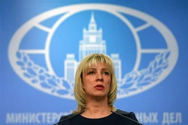 Người phát ngôn Bộ Ngoại giao Nga Maria Zakharova. (Ảnh: AFP/TTXVN)