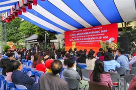 Quang cảnh buổi lễ. (Ảnh: Tuấn Đức/TTXVN)