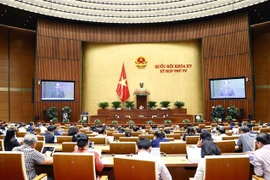 Quang cảnh Kỳ họp thứ tư, Quốc hội khóa XV. (Ảnh: Doãn Tấn/TTXVN)